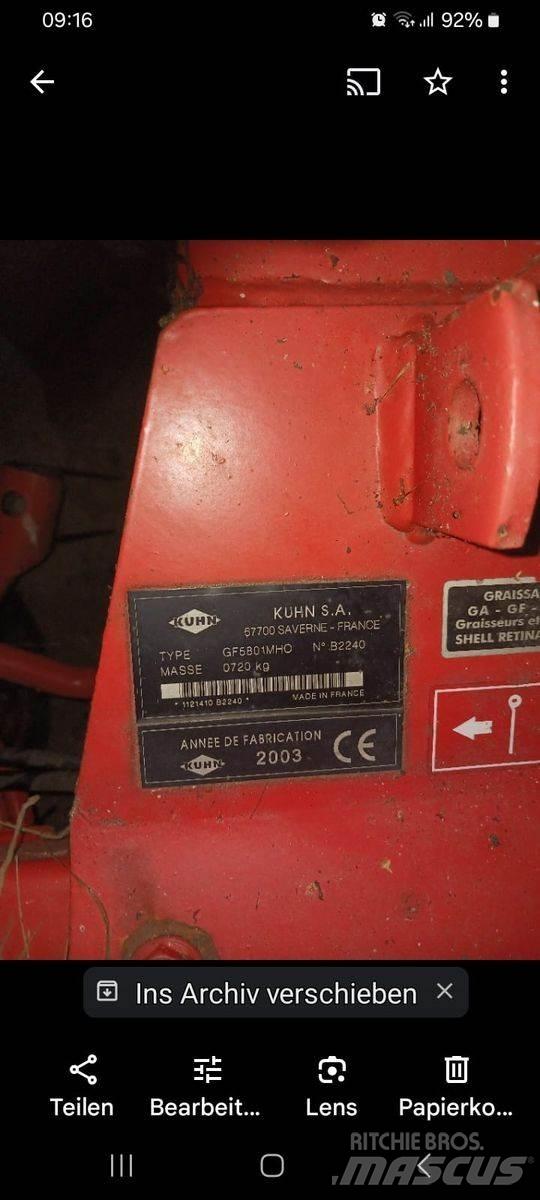 Kuhn GF 5801 MHO River og høvendere