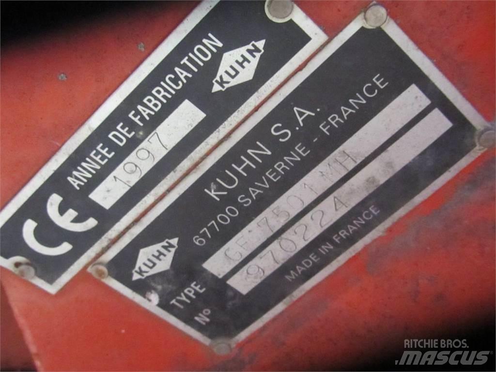 Kuhn GF 7501 MH River og høvendere