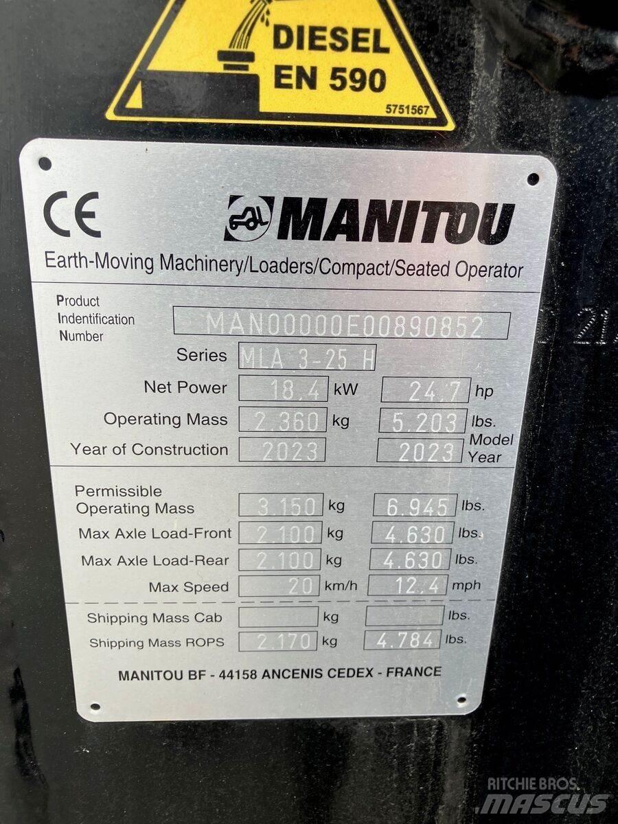 Manitou MLA 3-25 Frontlæssere og gravere