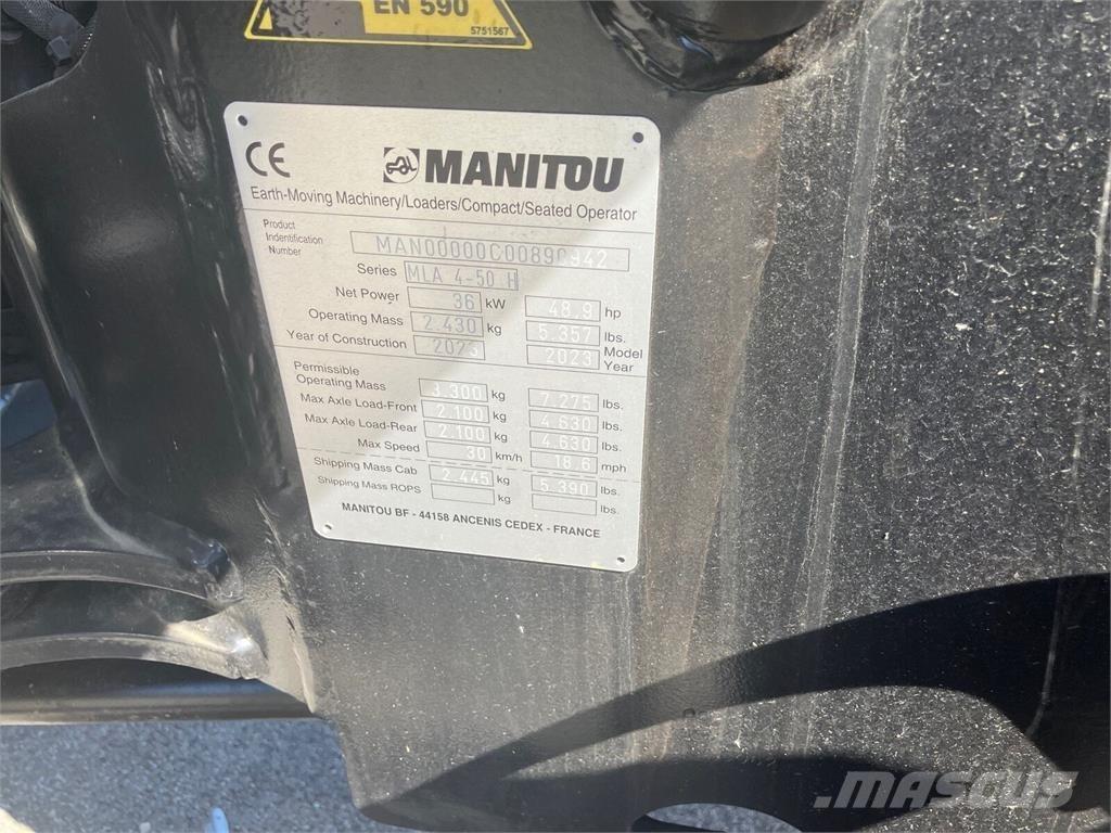 Manitou MLA4-50 Frontlæssere og gravere