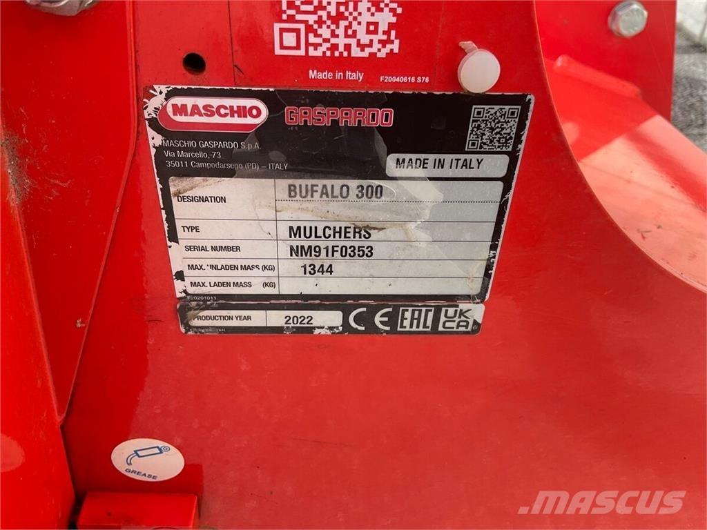 Maschio Bufalo 300 Græsklippere og skårlæggere