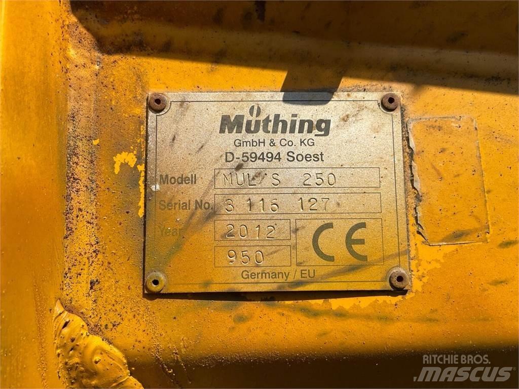 Müthing MUL/S 250 Græsklippere og skårlæggere