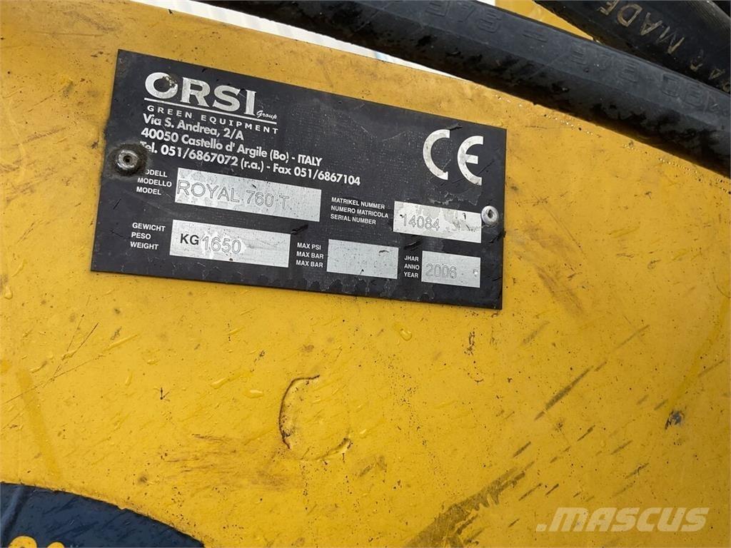 Orsi Royal 760 T Traktorklippere