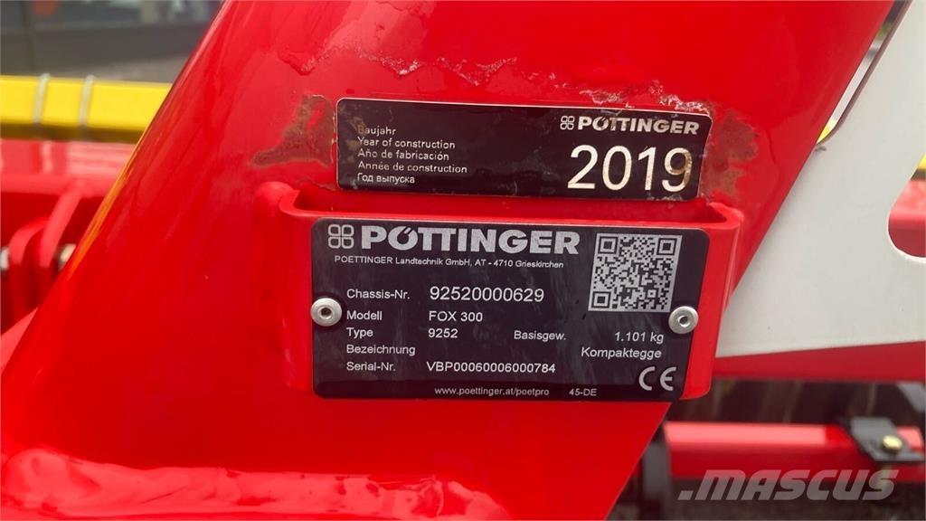 Pöttinger Fox 300 Tallerkenharver