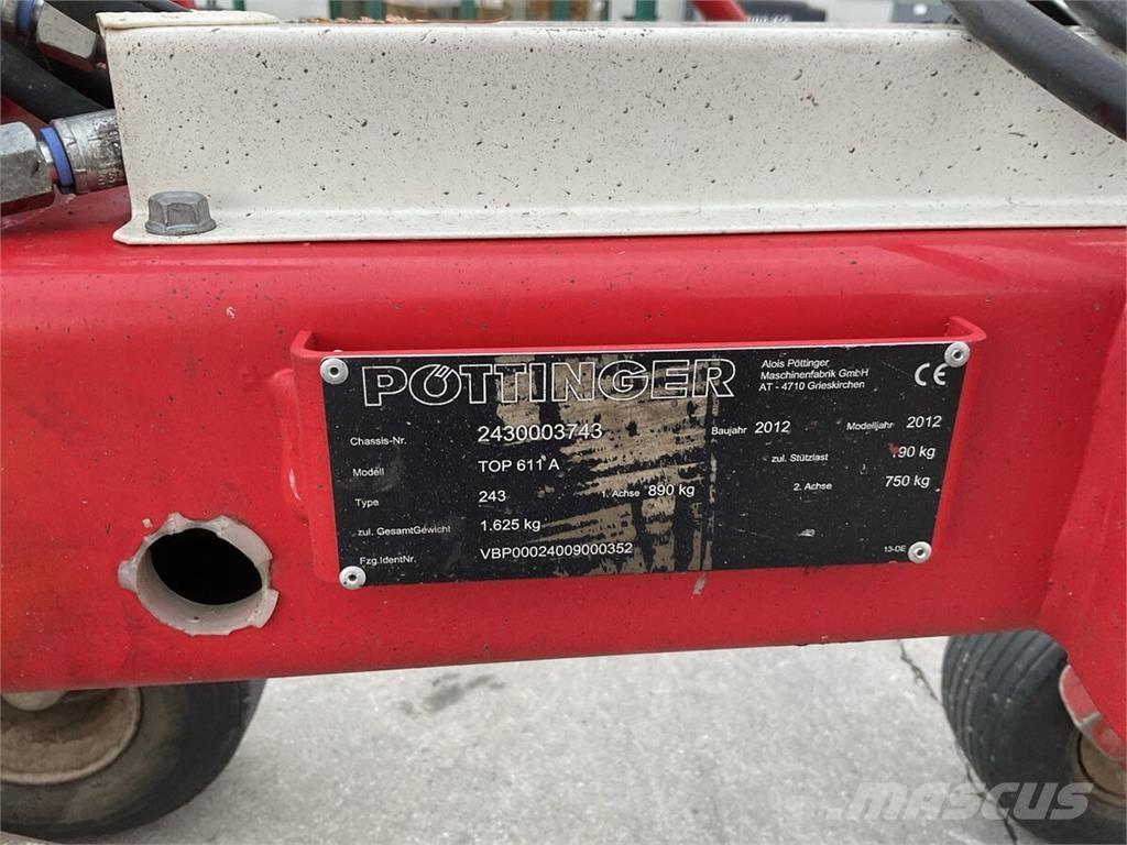 Pöttinger Top 611 Skårlæggerer
