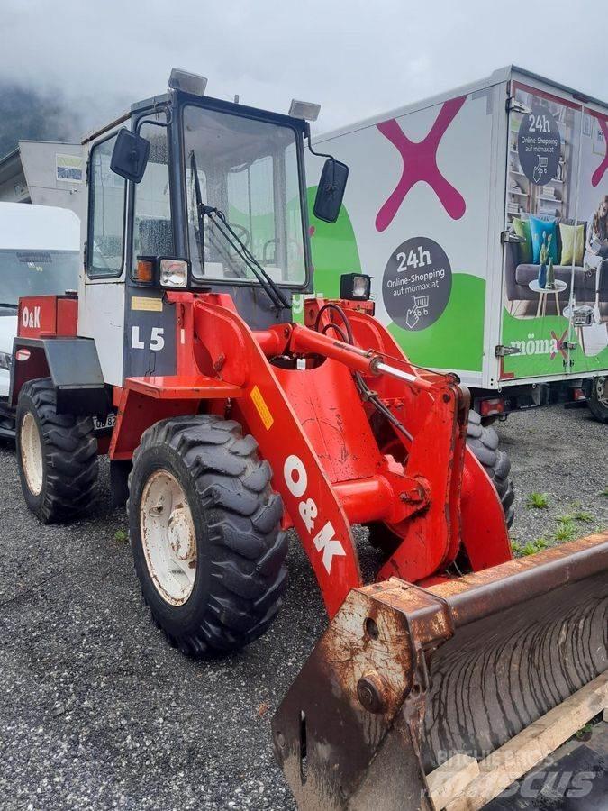  Radlader O&K L5 Frontlæssere og gravere