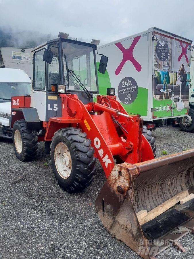  Radlader O&K L5 Frontlæssere og gravere