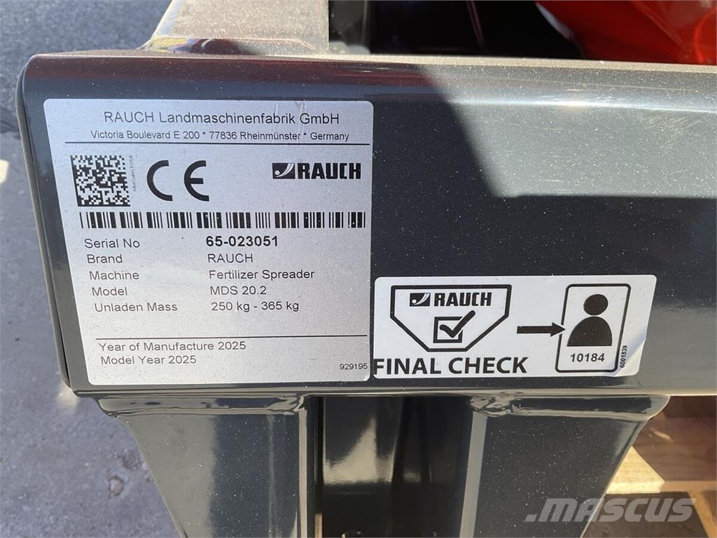 Rauch MDS 20.2 Andre gødningsmaskiner
