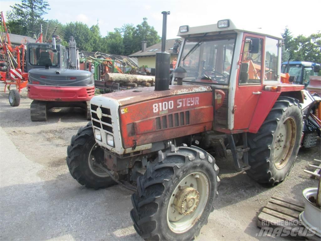 Steyr 8100 A Traktorer