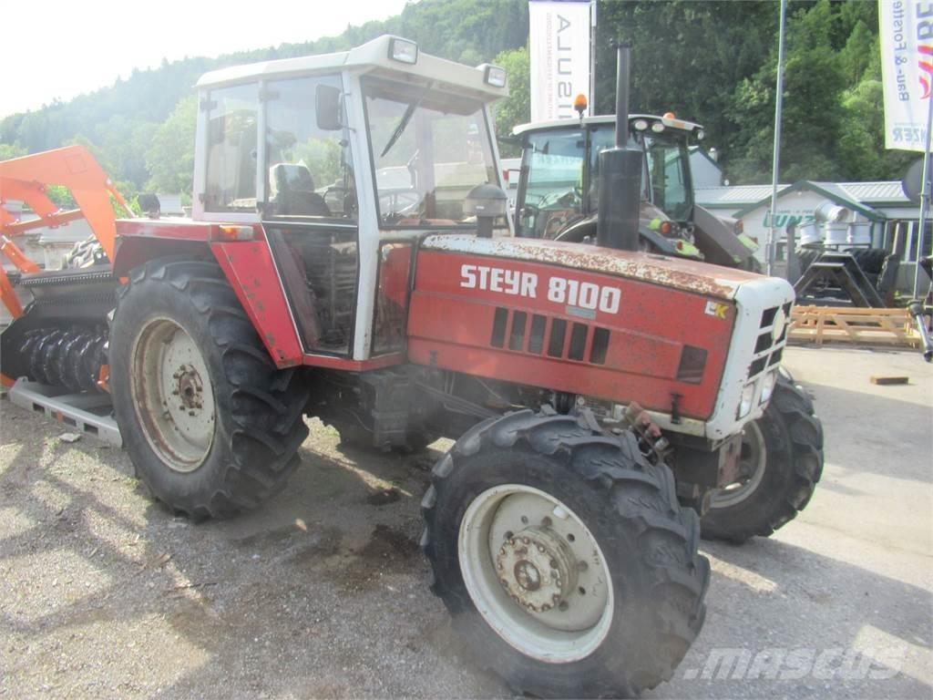 Steyr 8100 A Traktorer
