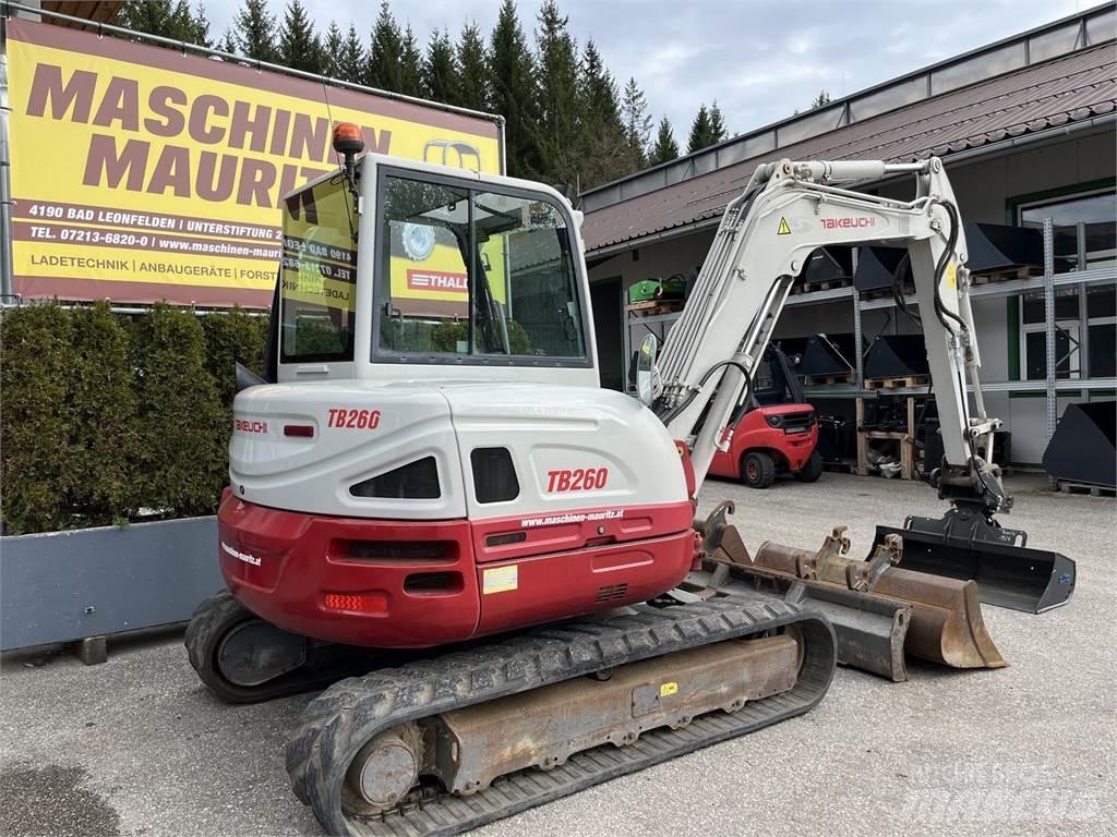 Takeuchi TB 260 Minigravemaskiner