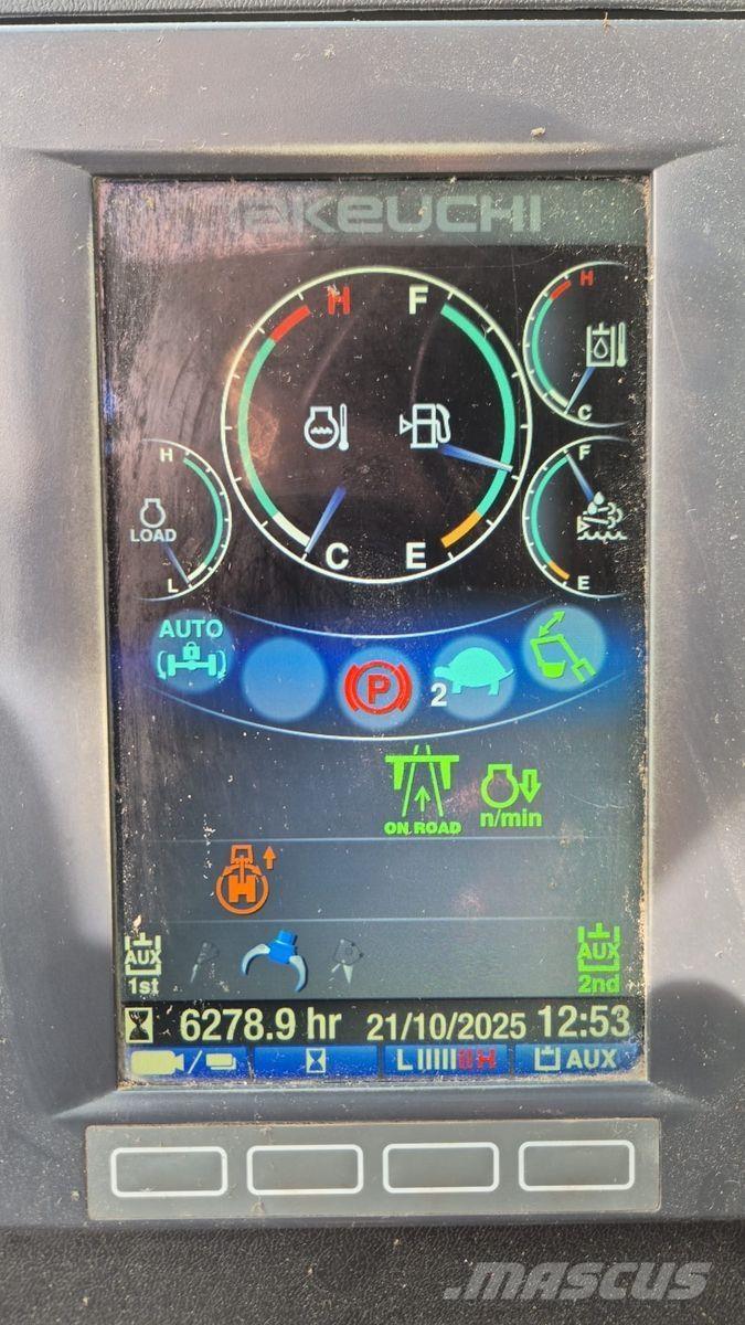 Takeuchi TB 295 W Gravemaskiner på hjul