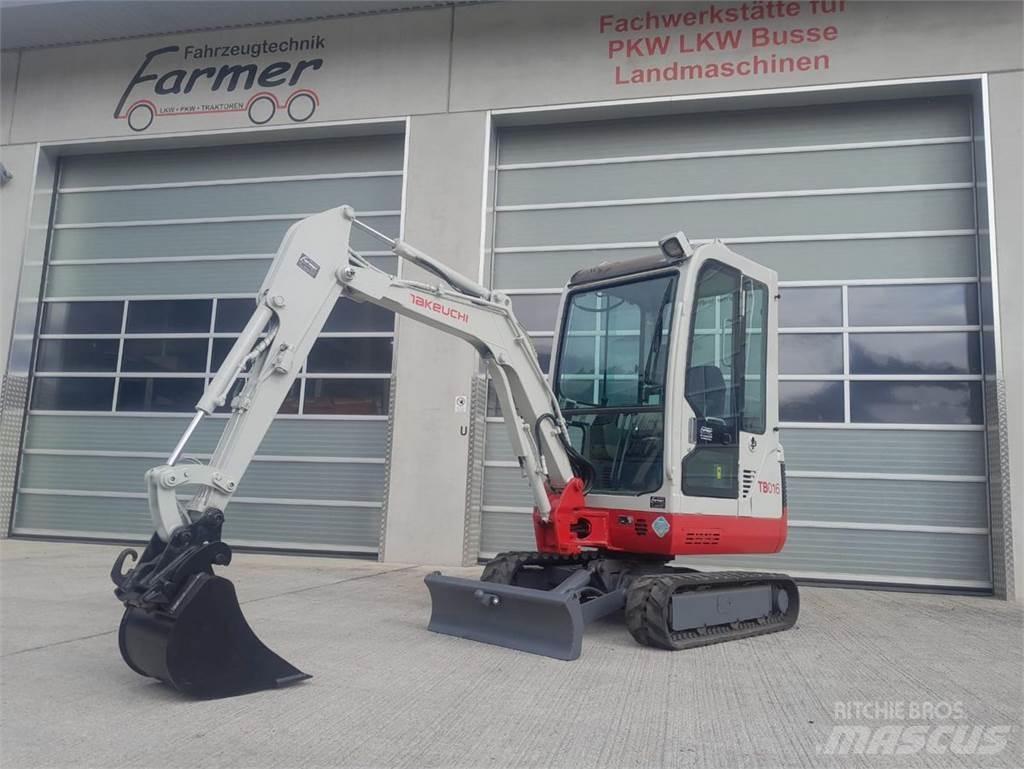 Takeuchi TB016 Minigravemaskiner