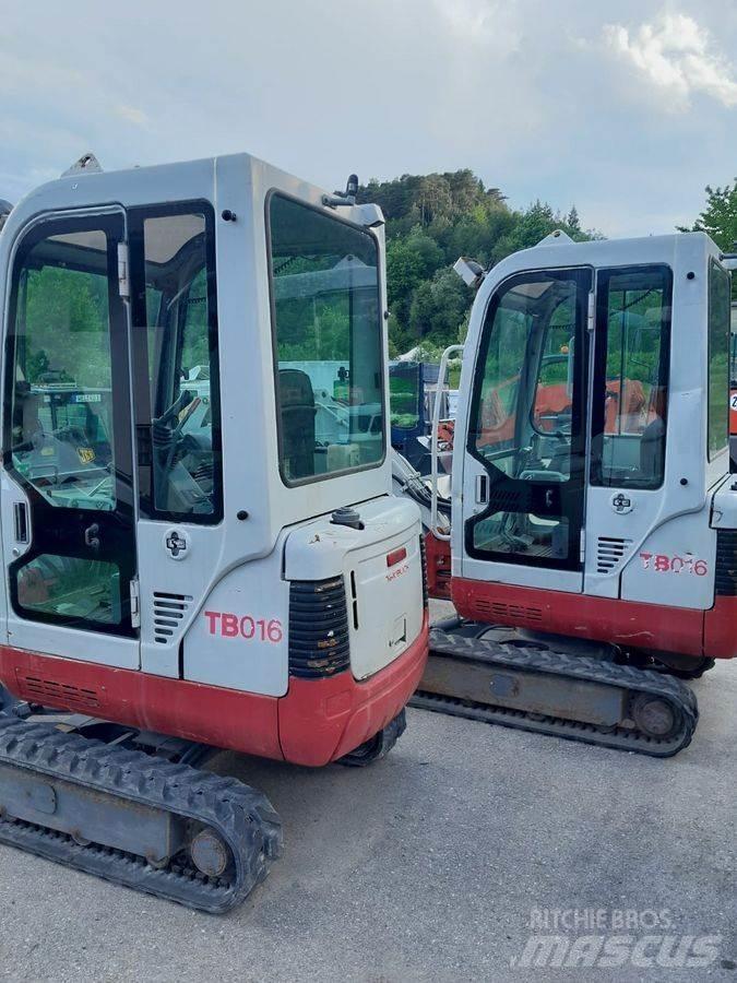 Takeuchi TB016 H Minigravemaskiner