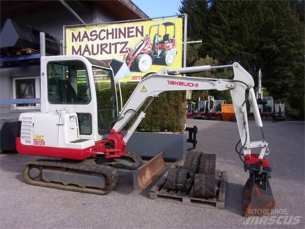 Takeuchi TB125 Minigravemaskiner