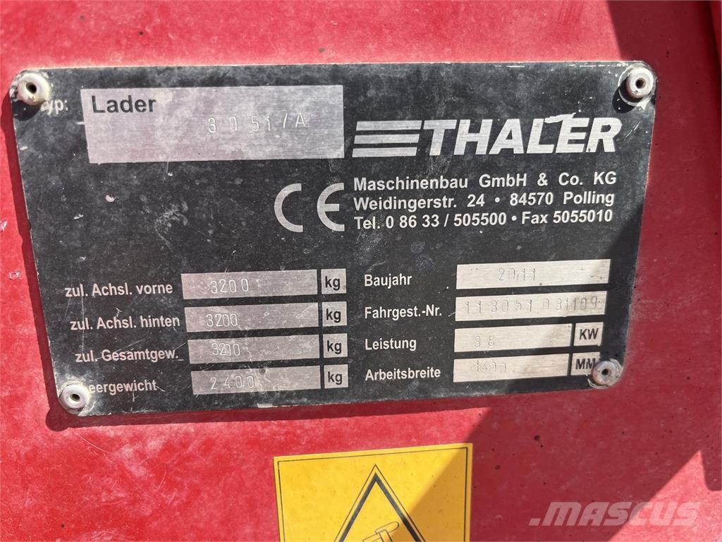 Thaler 3051/A Frontlæssere og gravere