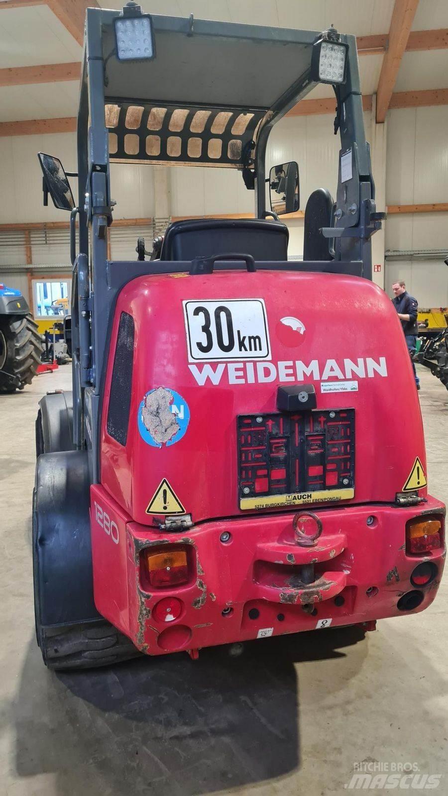 Weidemann 1280 Frontlæssere og gravere