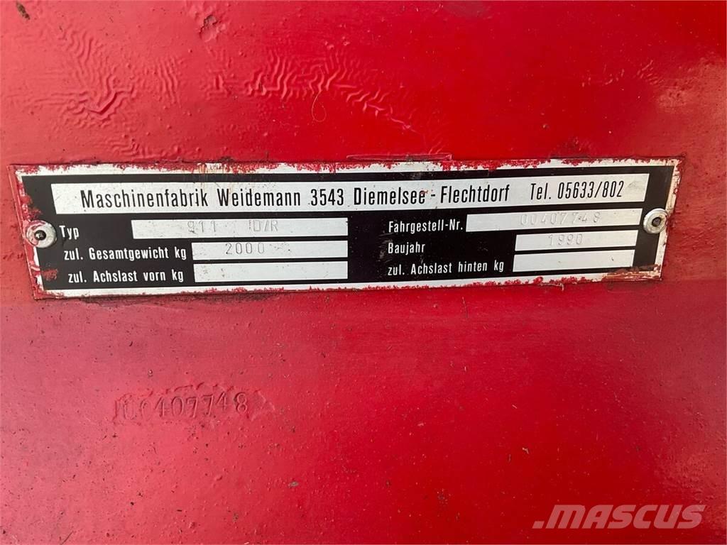 Weidemann 911D/R Frontlæssere og gravere