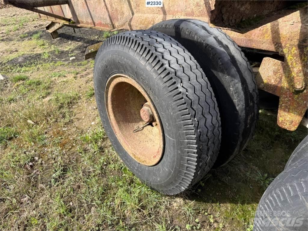  Balkärra boggie Sneglevogne