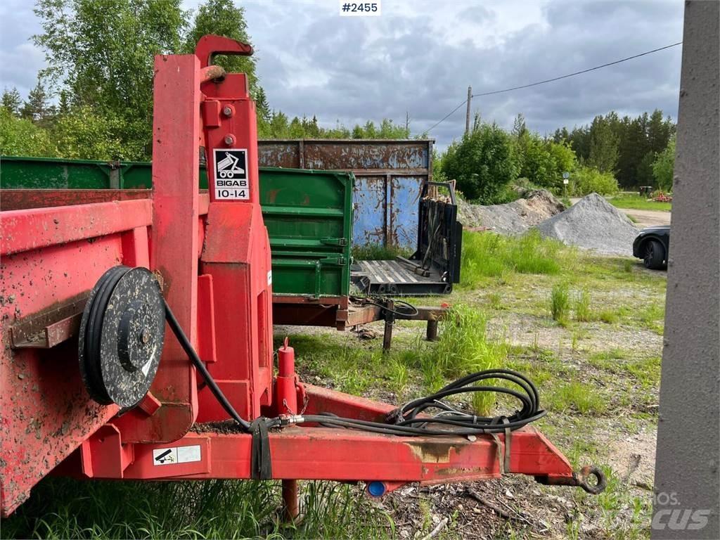Bigab VV 10-14 Skip loader anhænger