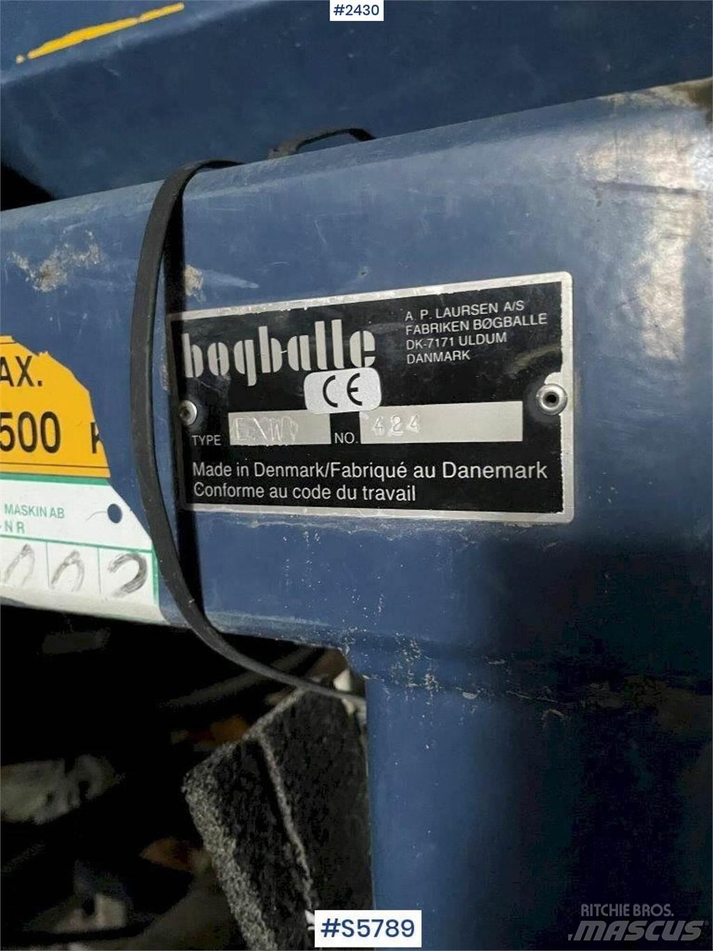 Bogballe EXW 1000 Andre gødningsmaskiner