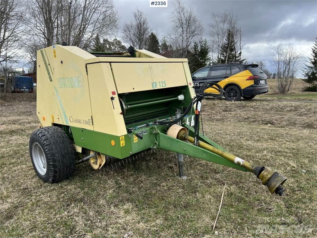 Krone KR 125 Entreprenør - Andet