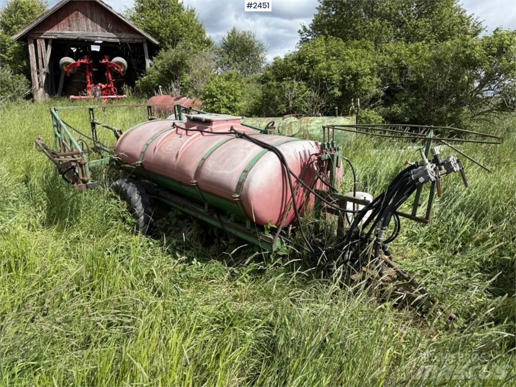 Moteska 2000liter Vinsprøjter