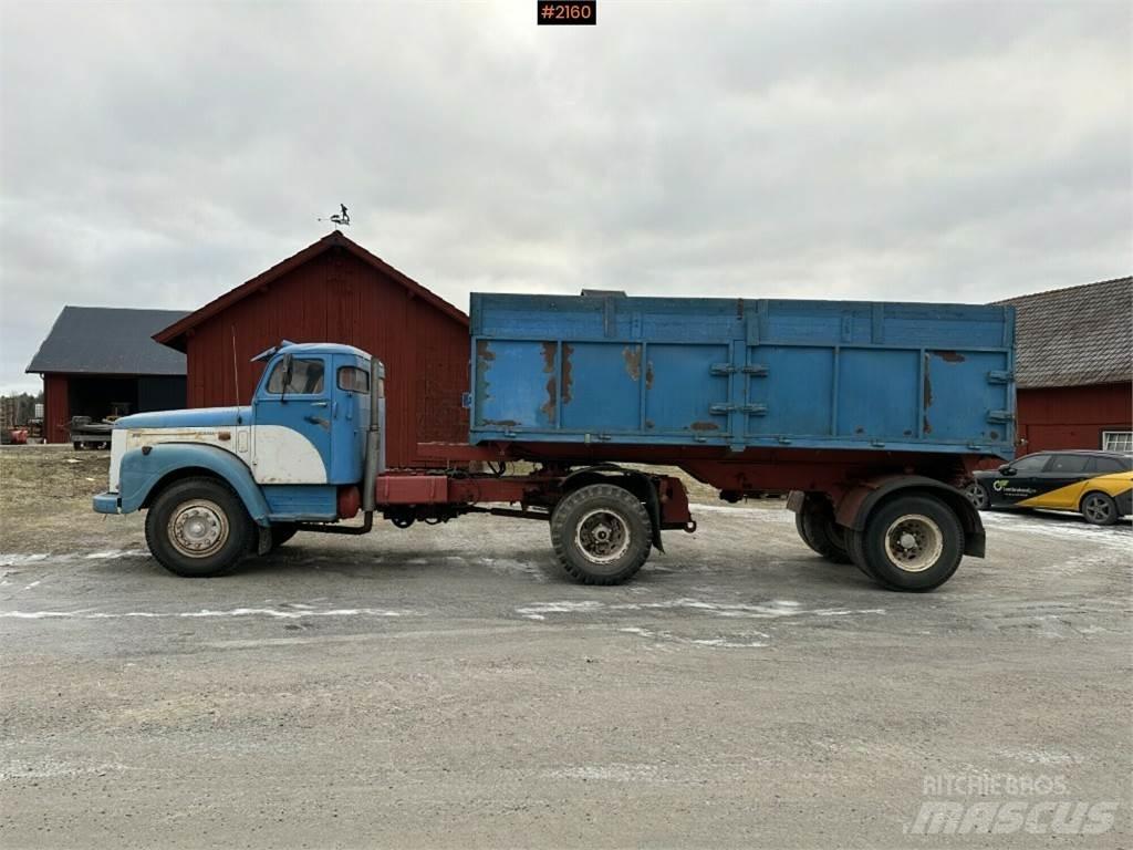 Scania L76 Lastbil med lad/Flatbed