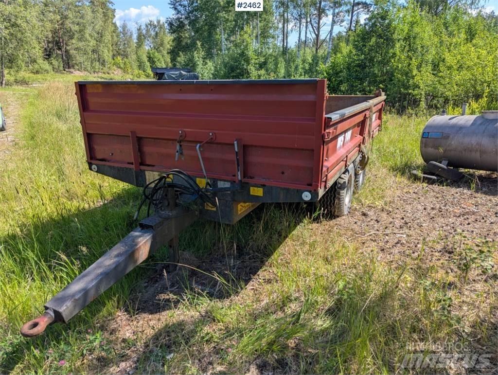 Weckman WS100 Skip loader anhænger