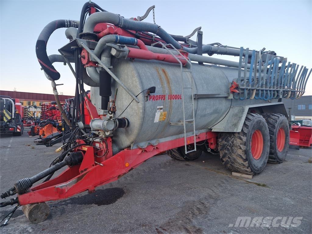 Star 18000 Gyllevogne/Slamsugere