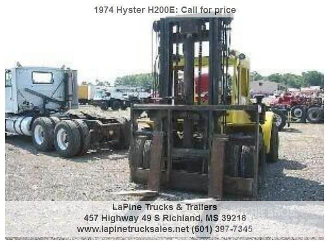 Hyster H200E Gaffeltrucks - andre