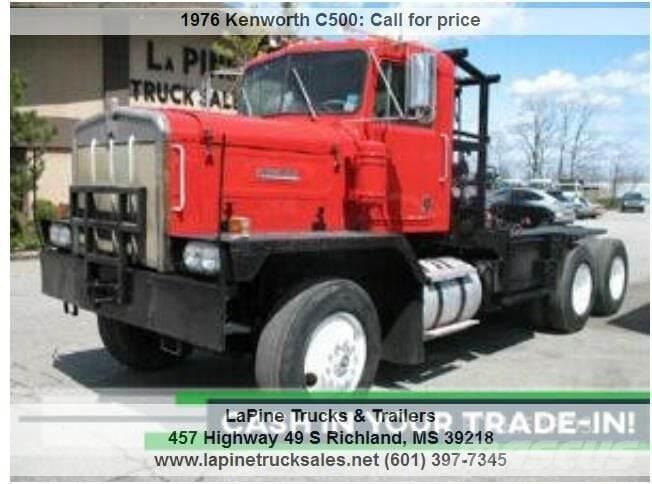 Kenworth C500 Bjærgningskøretøjer