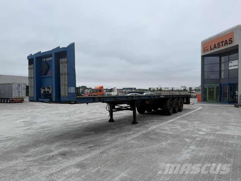 B-xl 3 aks åben trailer Semi-trailer med lad/flatbed