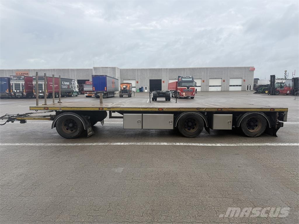 HFR 3 aks. Anhænger med lad/Flatbed