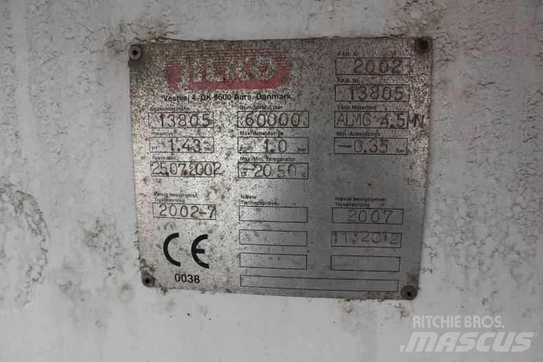  Jilko 60000 L Semi-trailer med Tank