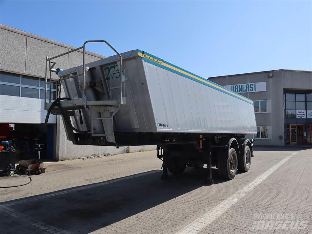 Kel-Berg 23 m³ Semi-trailer med tip