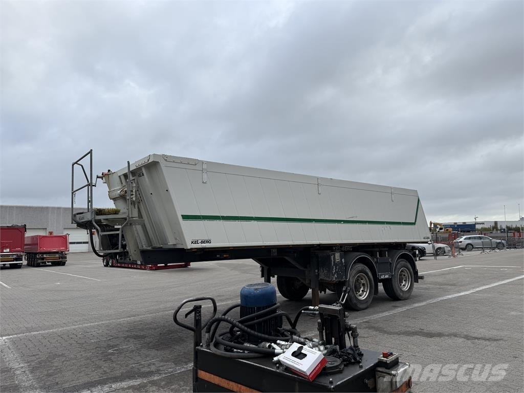 Kel-Berg 23 m³ Semi-trailer med tip