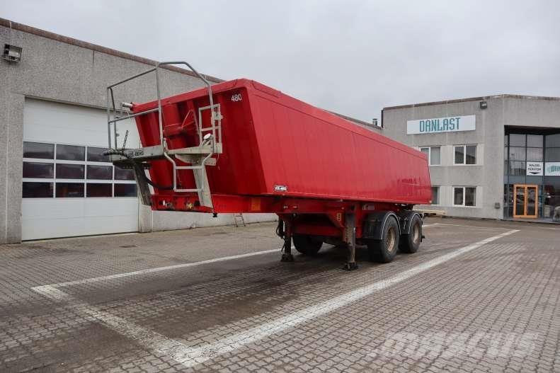 Kel-Berg 23 m³ Semi-trailer med tip