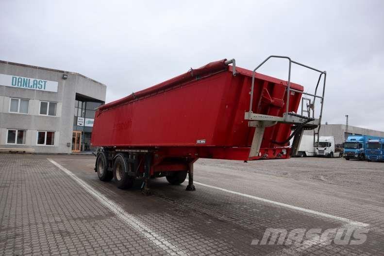 Kel-Berg 23 m³ Semi-trailer med tip
