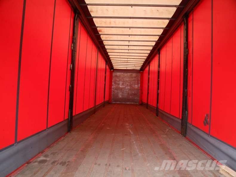 Kel-Berg 34 pl. Semi-trailer med Gardinsider