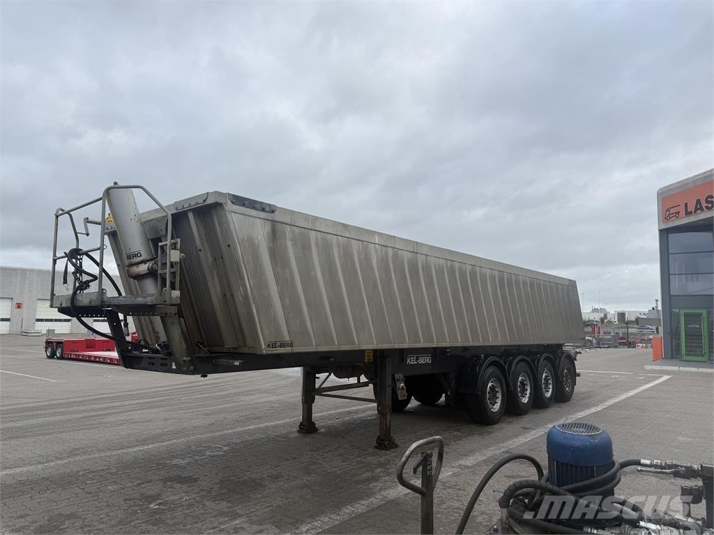 Kel-Berg 37 m³ Semi-trailer med tip