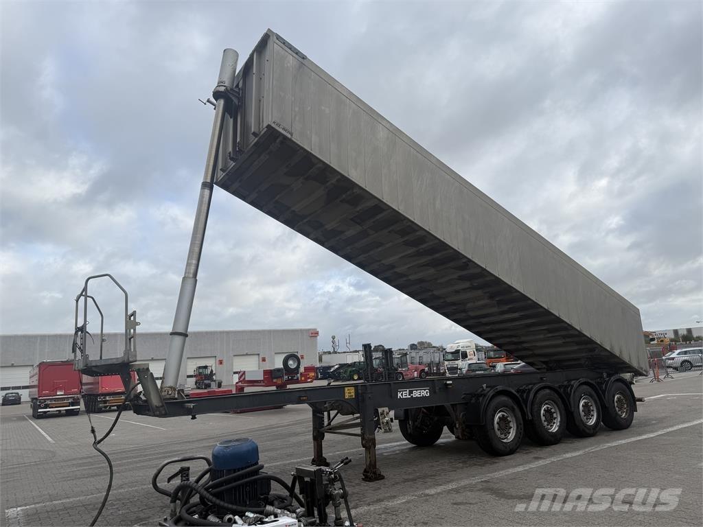 Kel-Berg 37 m³ Semi-trailer med tip
