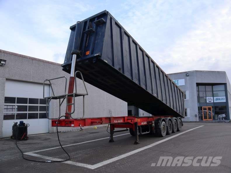 Kel-Berg 72 m³ Semi-trailer med tip