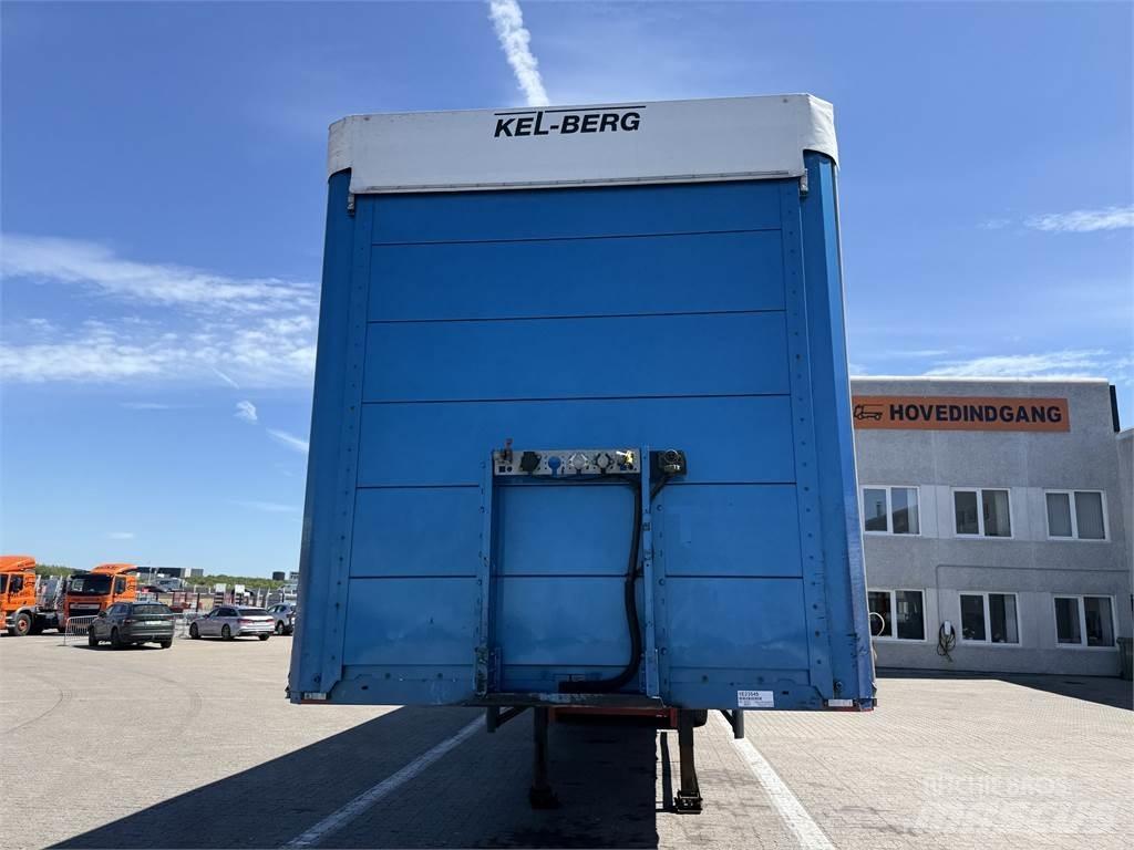 Kel-Berg D500V City Semi-trailer med Gardinsider