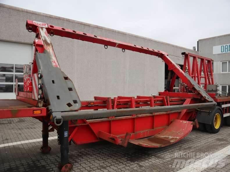 Kel-Berg Flangetrailer Semi-trailer med lad/flatbed