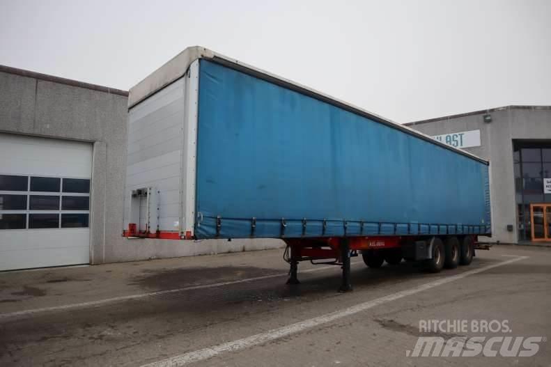 Kel-Berg Gardintrailer Semi-trailer med Gardinsider