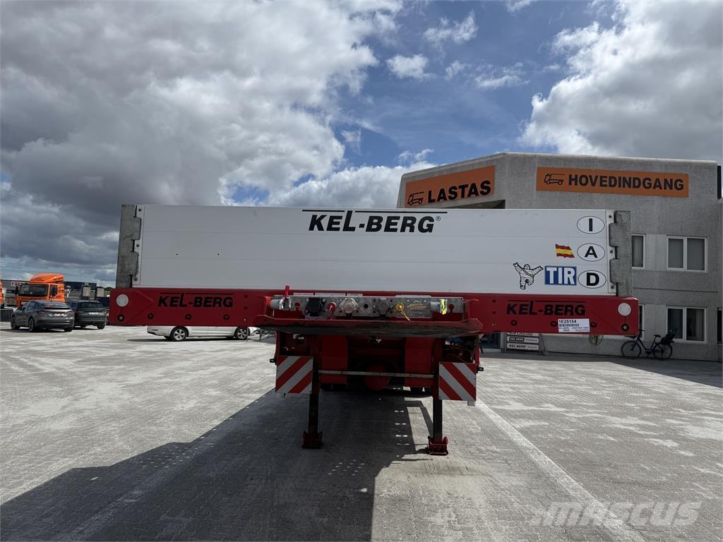 Kel-Berg S300F Semi-trailer med lad/flatbed
