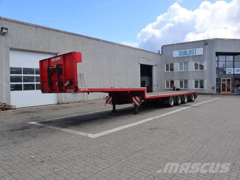 Kel-Berg S660 Semi-trailer med lad/flatbed