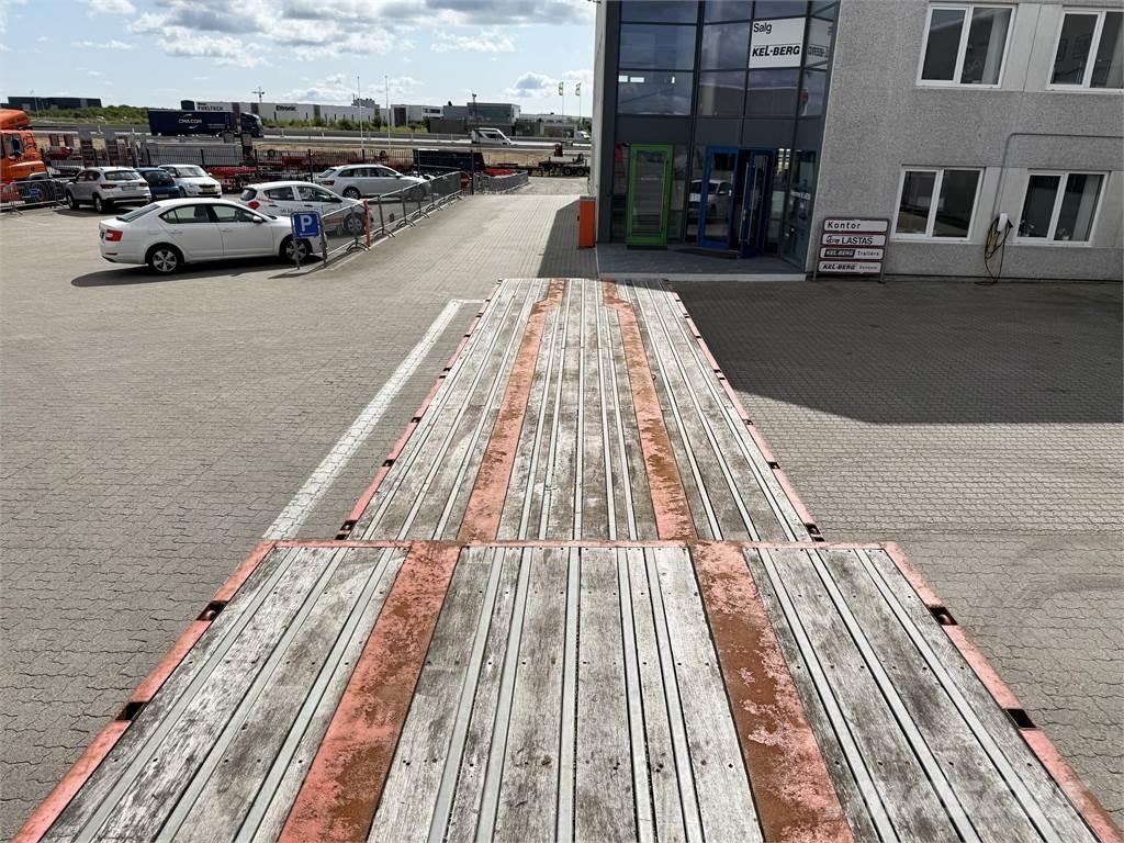 Kel-Berg S660 Semi-trailer med lad/flatbed