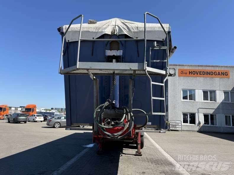 Kel-Berg Suge-blæs Semi-trailer med tip